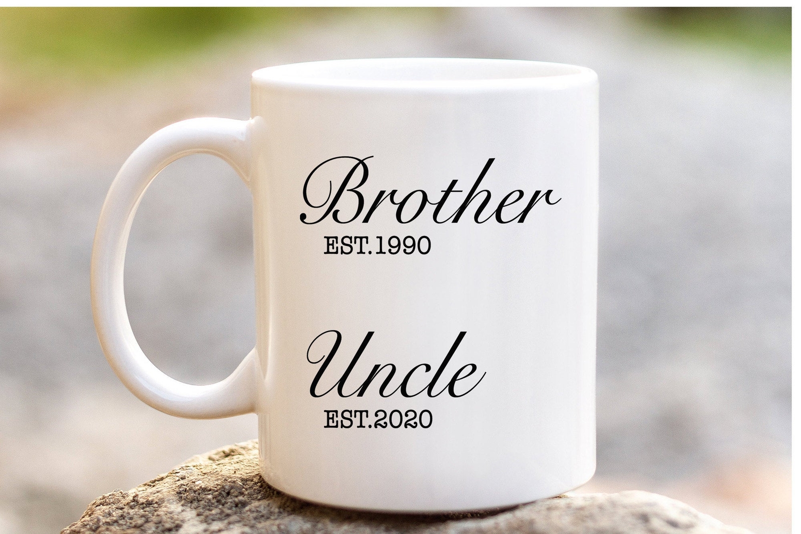 Brother Uncle Mug Pregnancy Announcement Custom New Uncle Gift New Baby