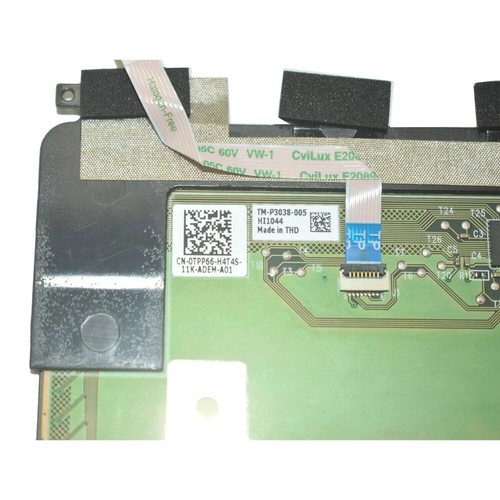 Pavé tactile noir pour ordinateur portable Dell XPS 13 9370 9380 7390 9305 0TPP66 neuf d'origine - Photo 3/3