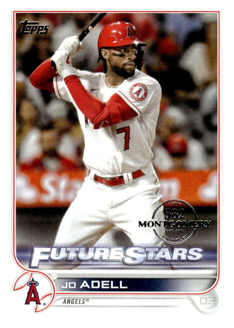 Jo Adell 2022 Topps 582 Montgomery Parallel #388 MLB Angels ID:104503