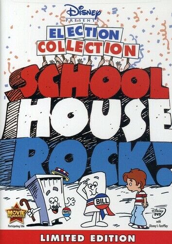 DVD Disney Schoolhouse Rock Election Collection dans son étui avec insert et housse coulissante - Photo 1/1