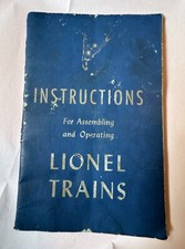 1946 Lionel Trains Instruction Booklet  Pricing Guide 1929 -1976