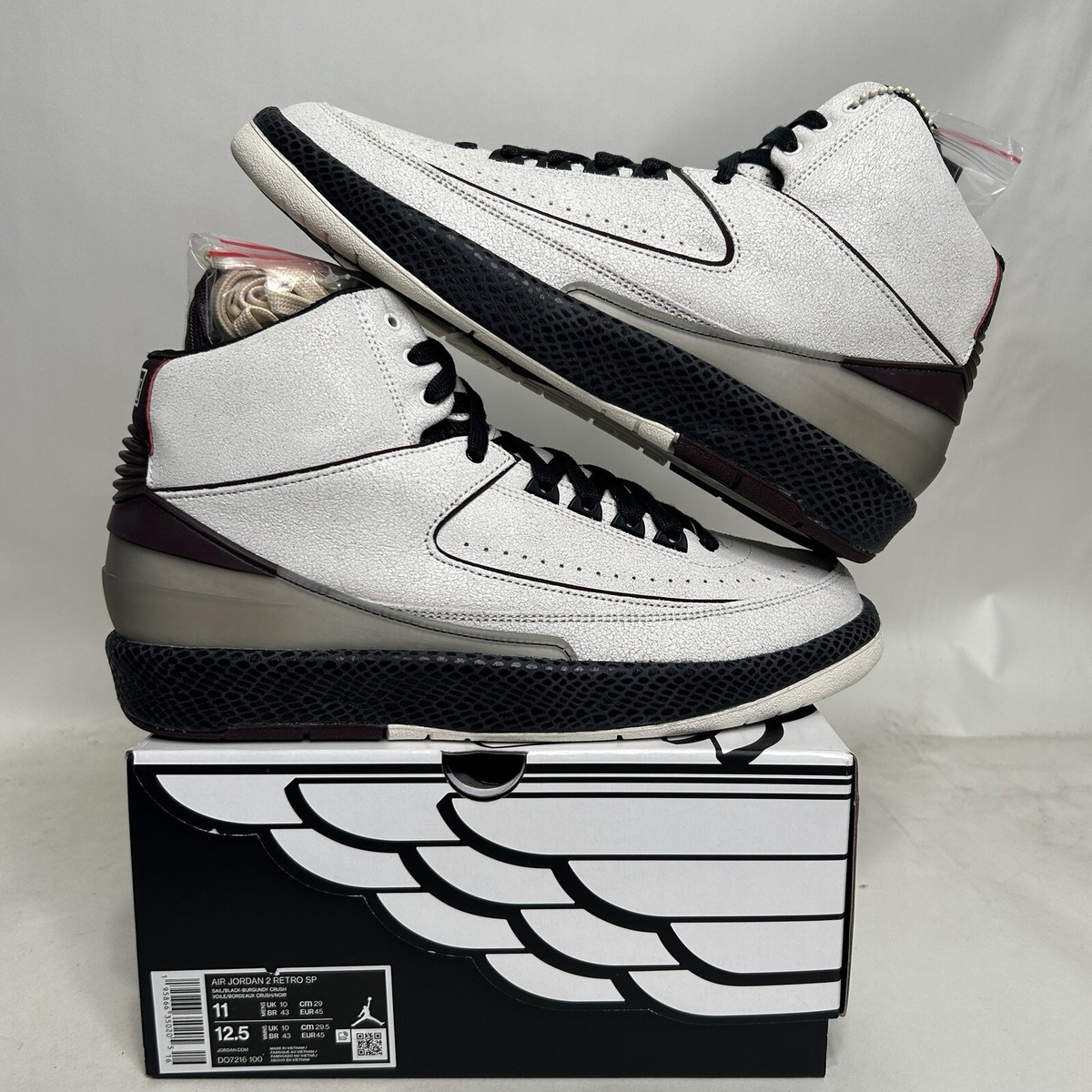 NIKE ア マ マニエール DO7216-100 AIR JORDAN 2 Nike Air Jordan 2 Retro A Ma Maniére Airness DO7216-100 Mens