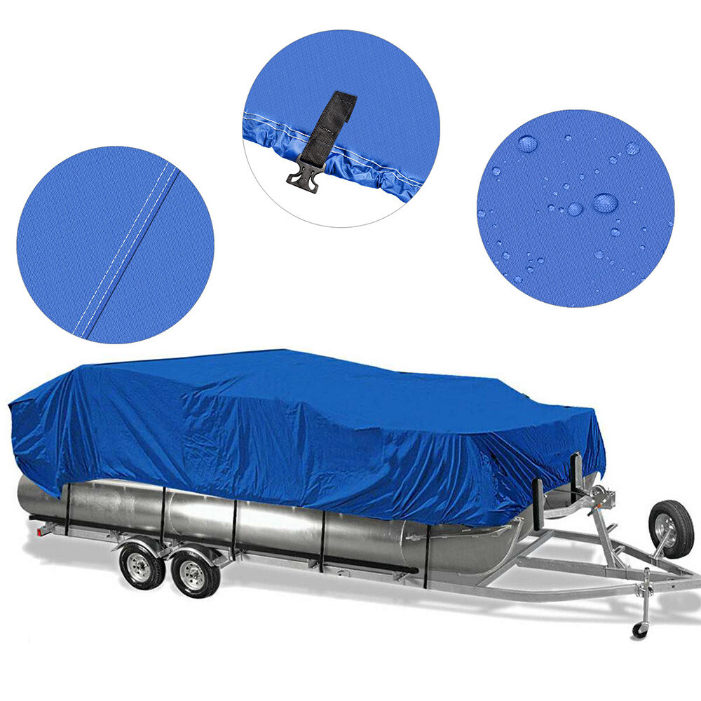 Boat Cover Support Poles RVMasking Boat Cover, Ultra-Thick 1400D