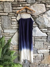 Marc By Marc Jacobs Dress Womens Ombre Silk Blend Midi Size M No Belt!