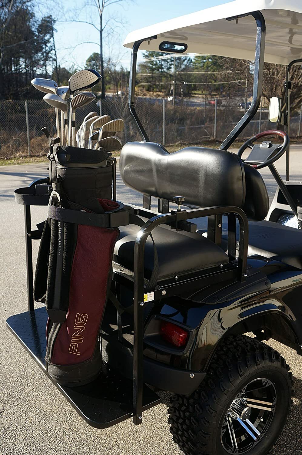 How To Install Back Seat Golf Cart Bag