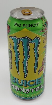 Monster Energy juice RIO PUNCH 16fl oz / 473ml can USA | eBay