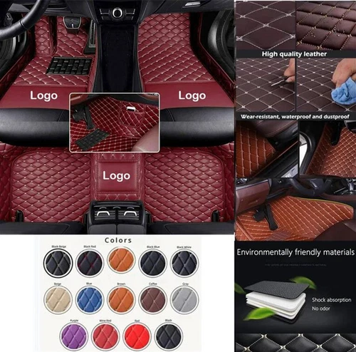 For Chevrolet Equinox Waterproof All-weather Luxury Custom Liners Car Floor Mats - Imagen 18 de 37
