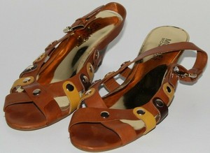 michael kors sandals womens brown