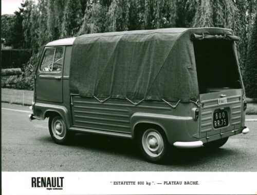 Photo de presse ancienne Estafette Renault  usine Billancourt  - Afbeelding 1 van 1