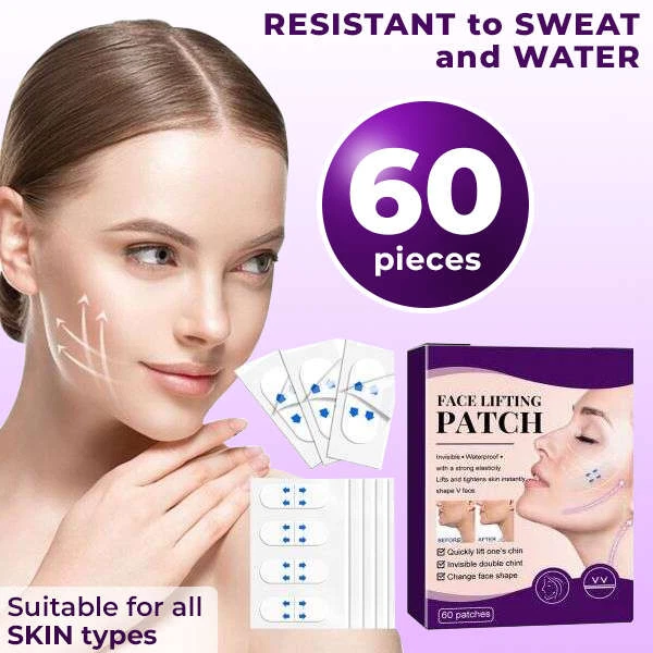 Cerotti Lifting Viso Darset - 60 Patch, 3.8x1cm, 12g, 3 Anni - Immagine 2 di 4