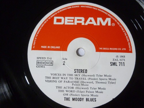 THE MOODY BLUES ~ IN SEARCH OF THE LOST CHORD ~ UK PSYCH VINYL LP ~ NICE AUDIO - Picture 10 of 12