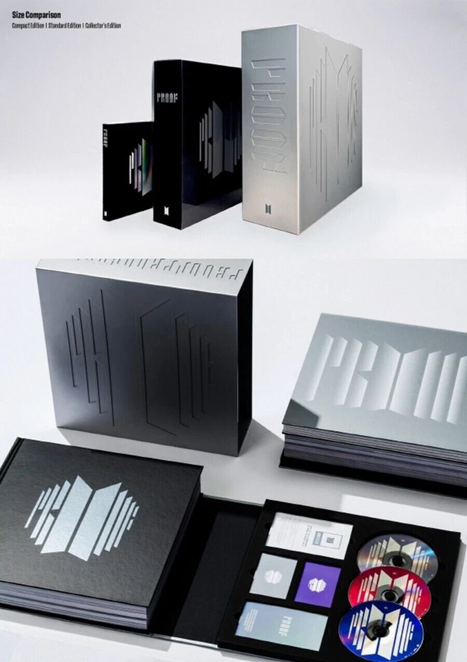BTS [PROOF] Album COLLECTOR'S EDITION LIMITED/3CD+Foto Buch+35 Karte+Poster - Bild 3 von 4