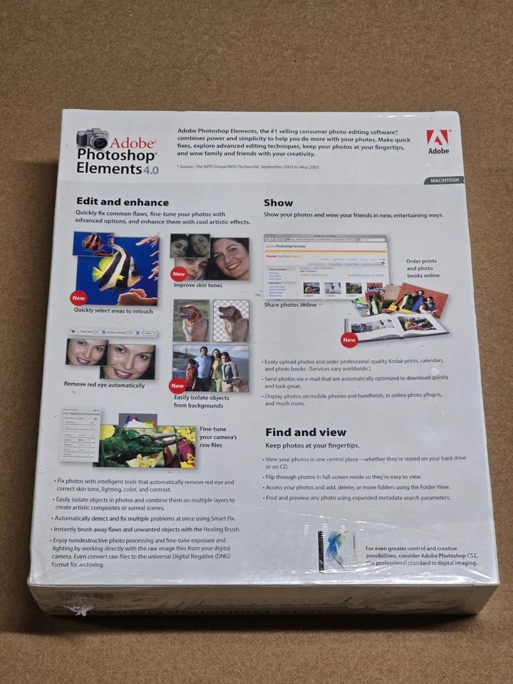 Adobe  Photoshop Elements 4.0 for MacIntosh - Image 2 of 4