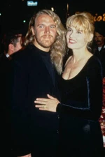 Finnish film director Renny Harlin wife American actress Geena Dav- Old Photo 1