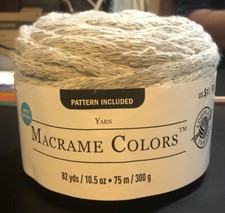Loops  Threads Macrame Colors Yarn  Gray Marl  