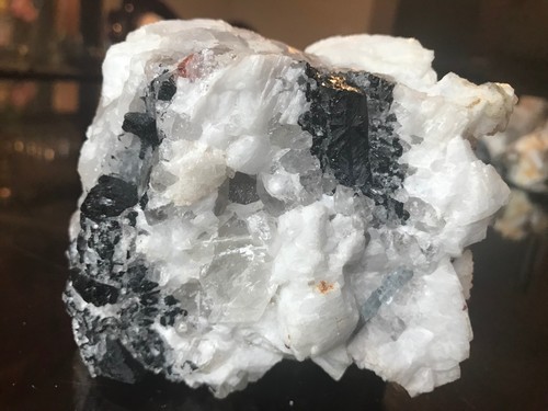 Smoky Quartz with Aquamarine + Garnet + Mica (840g) - Picture 8 of 12