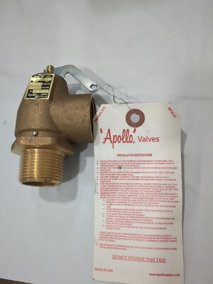 #ad CONBRACO ASME Low Pressure Steam Heating Relief Valve 1quot;Inlet 13 202 B10 $60.50