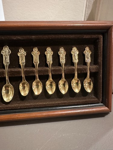 1979 Franklin Mint 24K Gold Plated - Apostles Spoon Miniatures Collection - Picture 3 of 7