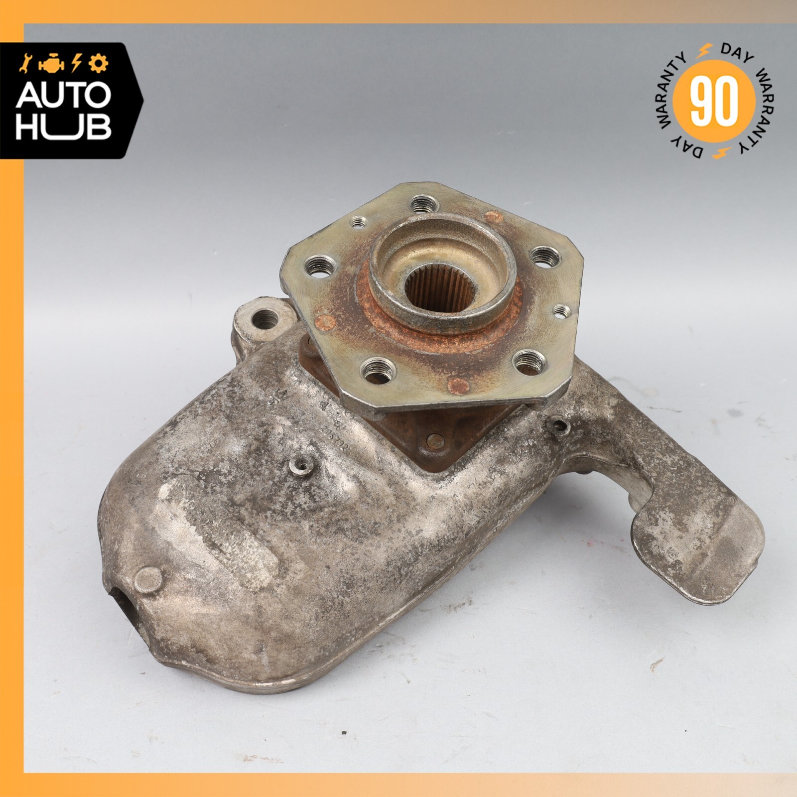 03-10 Maserati Quattroporte M139 Front Right Side Spindle Knuckle Hub OEM