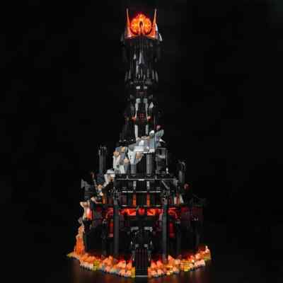 LED Beleuchtungsset für Lego Herr der Ringe ¤ Barad Dûr ¤ 10333 ¤ NEU