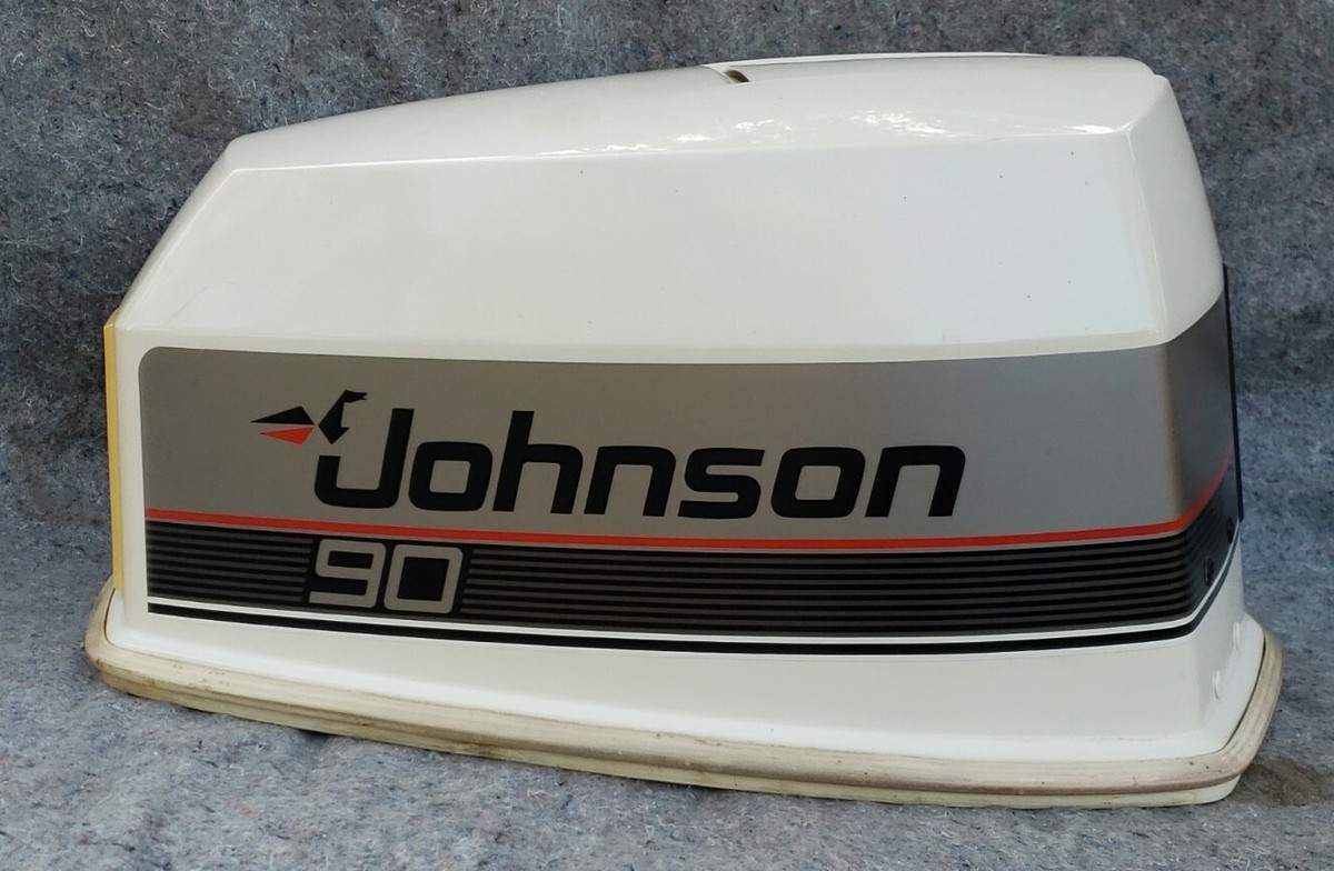 OMC Johnson Evinrude 90 HP V4 VRO Motor Cowl Engine Covers
