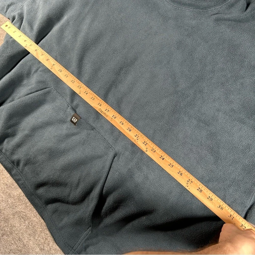 Felpa con cappuccio Yeezy Gap uomo grande blu oversize Boxy Kanye ingegnerizzata da Balenciaga