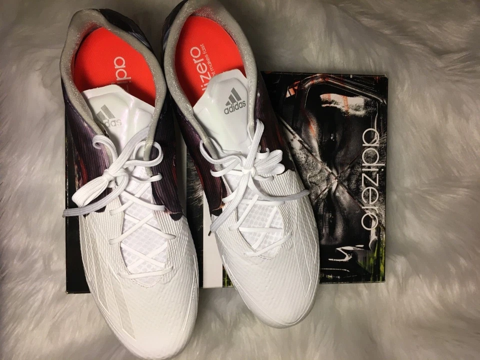 ADIDAS ADIZERO 5 ESTRELLAS SIN JAULA PIRATA TACOS DE FÚTBOL ZAPATOS PARA HOMBRE D70179 RARO TALLA 16 Foto 2 de 4