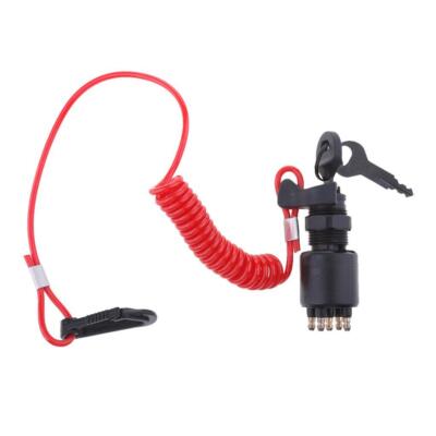Zündschlüsselschalter & Sicherheitsleine 5005801 Für Evinrude / Johnson / BRP