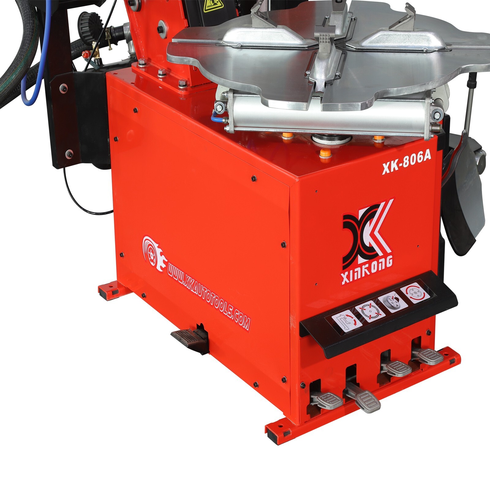 XK 806A Wheel Changer Tire Changer Machine  Auto Repair Tool Rim Clamp 14-28''
