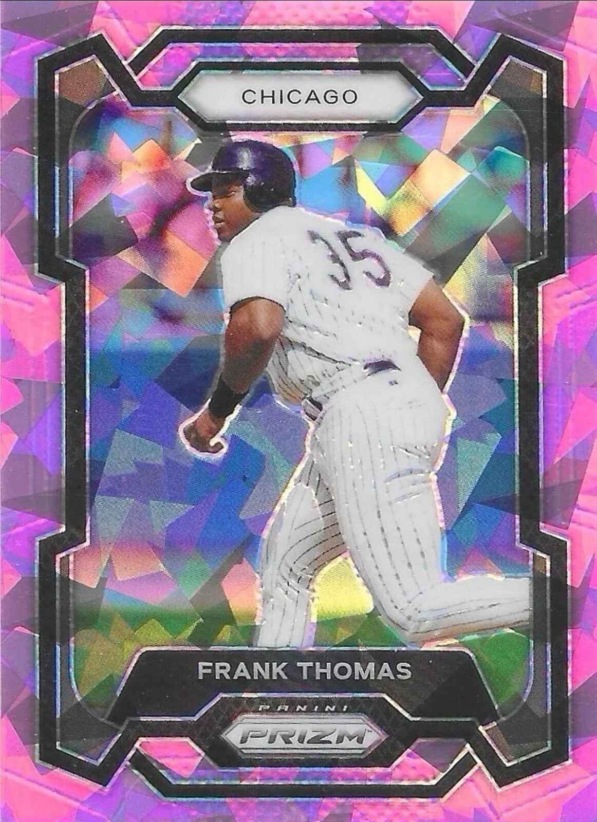 2024 Panini Prizm - Frank Thomas #99 Pink Ice Prizm