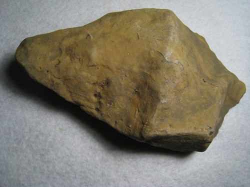 Ancient Stone Axe Implement Water Worn Chert Kansas City 602 Grams - Picture 2 of 24