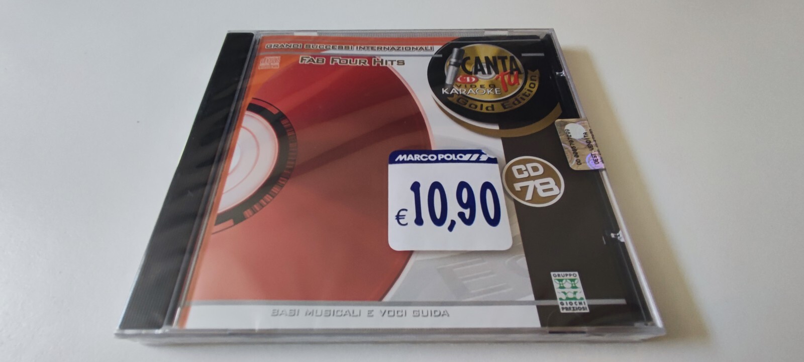 CANTA TU  FAB FOUR HITS - CD 78 BASI MUSICALI  E VOCI GUIDA