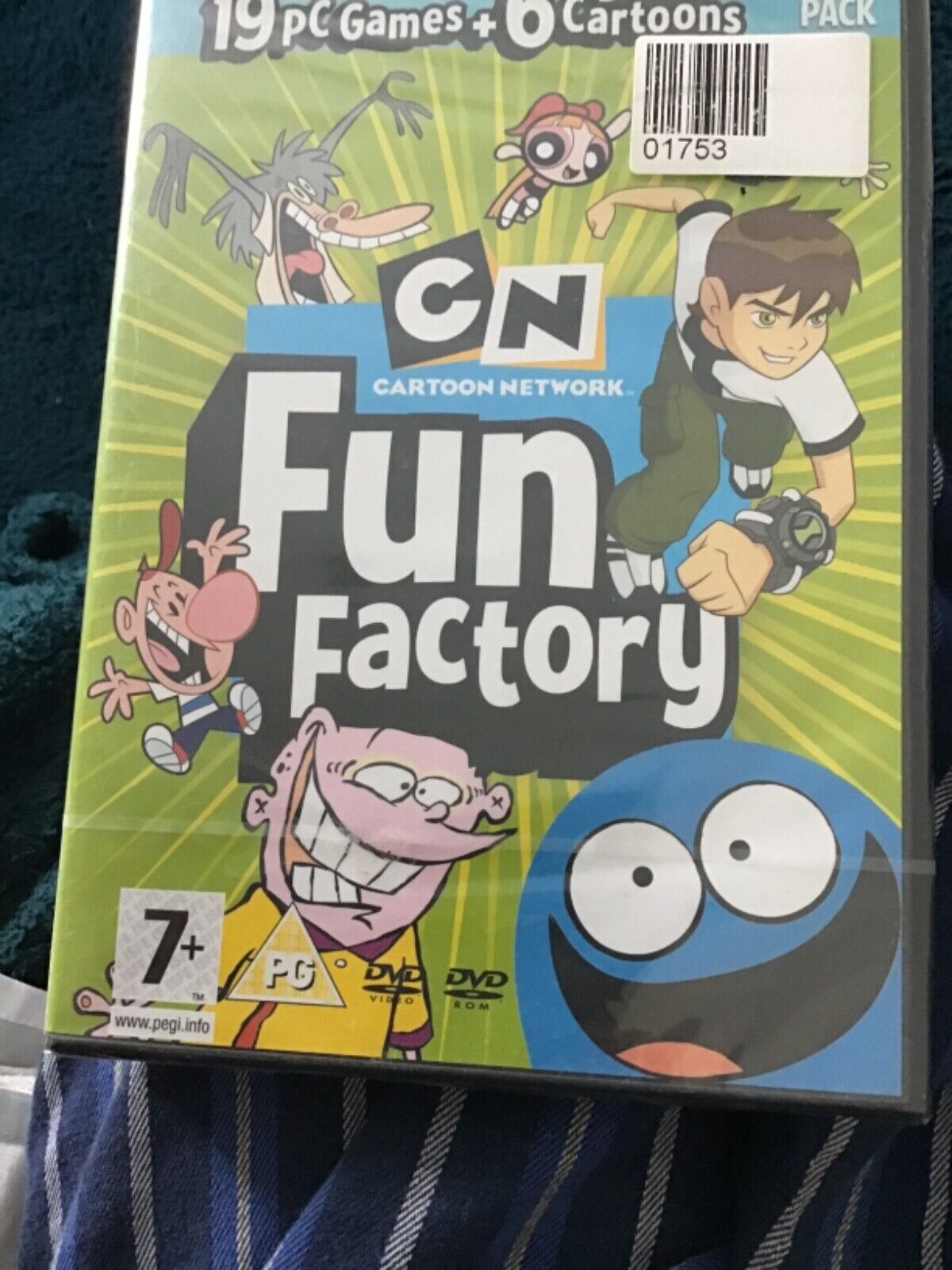 Cartoon Network Fun Factory - 19 PC Games & 6 Cartoons New - Windows  VISTA/XP