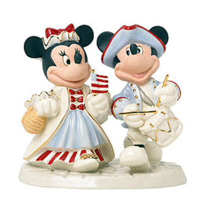 Lenox Disney Mickey & Minnie Patriotic Parade Figurine 6