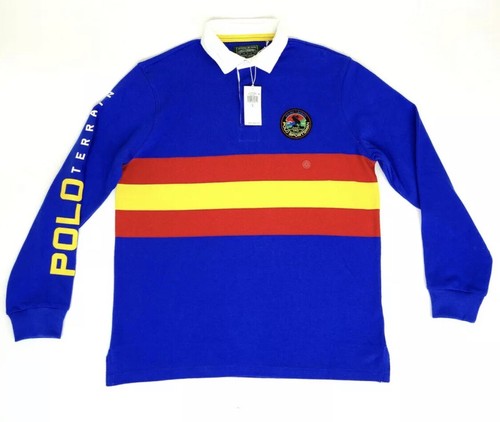 RRL Shirt Rugby Colorblock Mens Large 