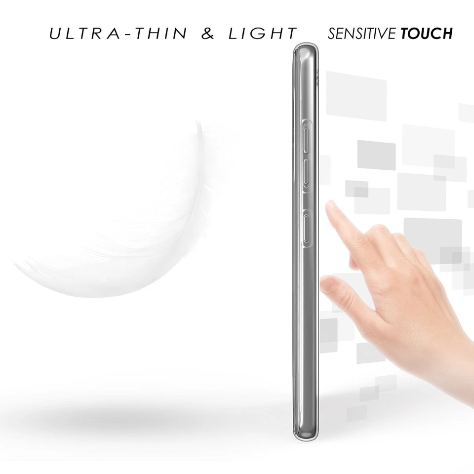 Funda híbrida de cuerpo completo a prueba de golpes cubierta de perfil delgado para LG G7 ThinQ G7+ G710 Foto 3 de 4