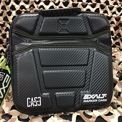 NEW Exalt Carbon Fiber Marker Case - Black/Green