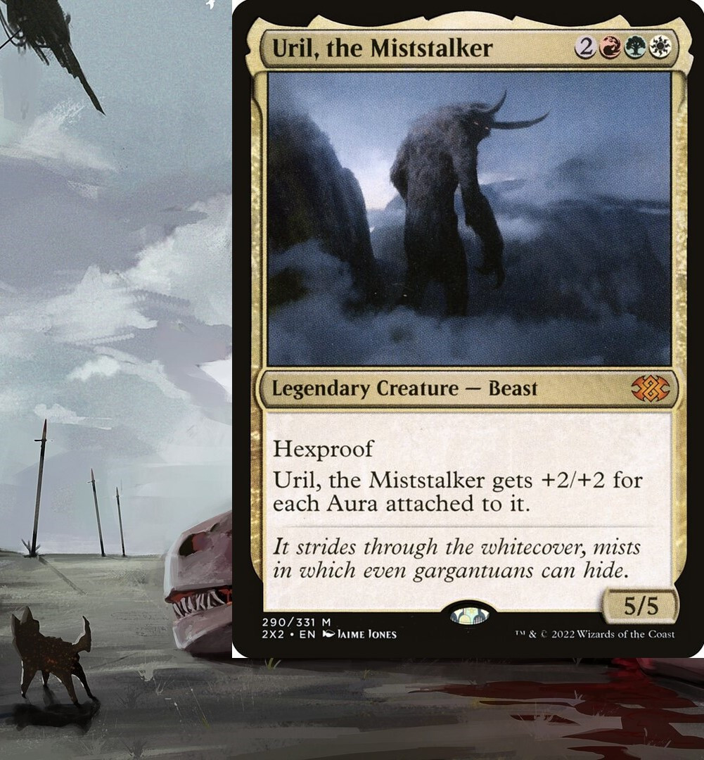 Uril, the Miststalker AURA Commander Deck Enchantment EDH MTG Naya Ready-to-Play Uril, the Miststalker AURA Commander Deck Enchantment EDH MTG Naya Ready-to-Play
