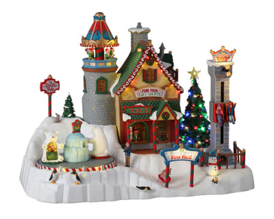 LEMAX 35019 - NORTH POLE FUN FAIR - Weihnachtsdorf Winterdorf Neu