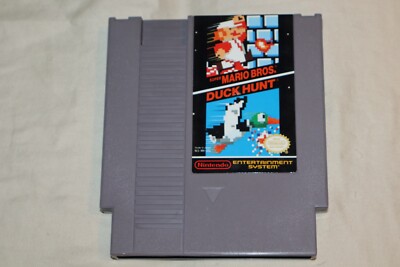Super Mario Bros. / Duck Hunt NES Game-Nintendo Entertainment System-Tested