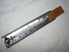VTG Airguide Chicago USA Candy Thermometer 11-1/2  Long