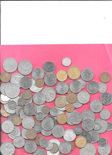 MEXICO MEXICAN BULK COINS 1 POUND/LB MIXED UNCHECKED DATES 4 TYPES