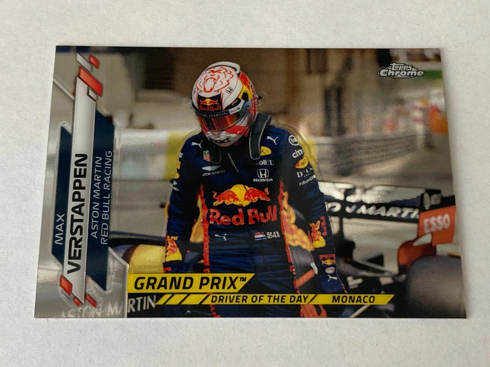 2020 Topps Chrome Formula 1 MAX VERSTAPPEN Driver of the Day #159-