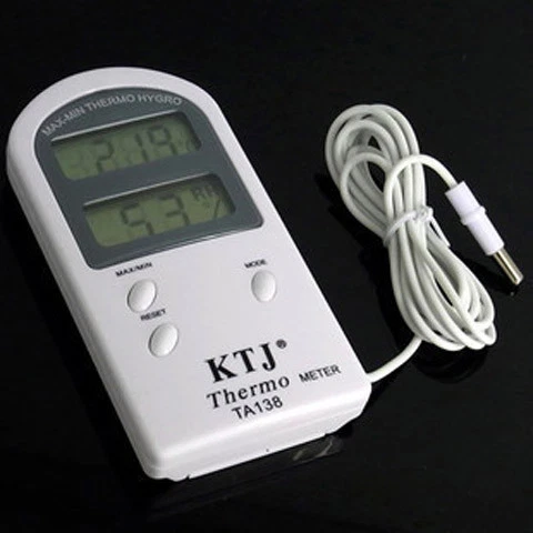 TA138A LCD thermometer humidity hygrometer with 1.5M external sensor - Image 4 of 4