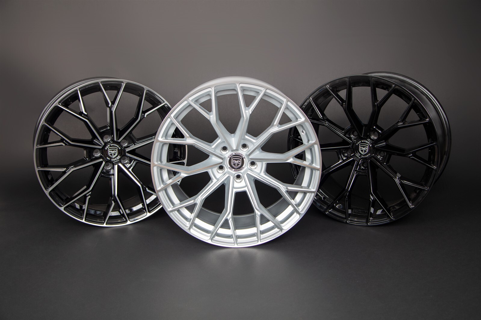 4 HP3 20 inch STAGGERED Black Rims fits MASERATI LEVANTE 2017 - 2020