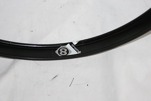 Origin8 Trak Attak DEEP-V Gloss Black 32 Hole 700C rim Fixie