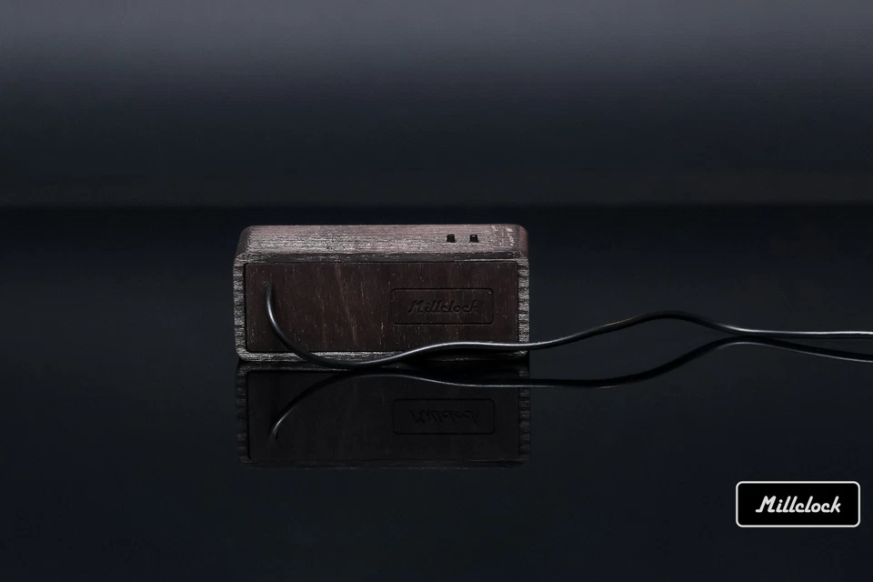 IN-12 NIXIE TUBE CLOCK ASSEMBLED WOOD ENCLOSURE AND ADAPTER 4-tubes by MILLCLOCK - Image 4 of 4