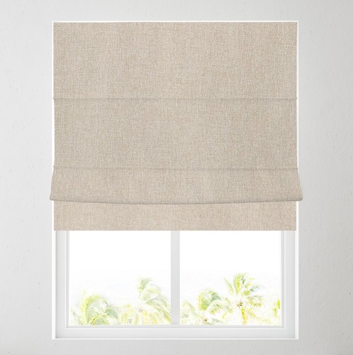 Soft Textured Ara Roman Blinds - Choice of Deluxe or Standard Headrail - Picture 56 of 96