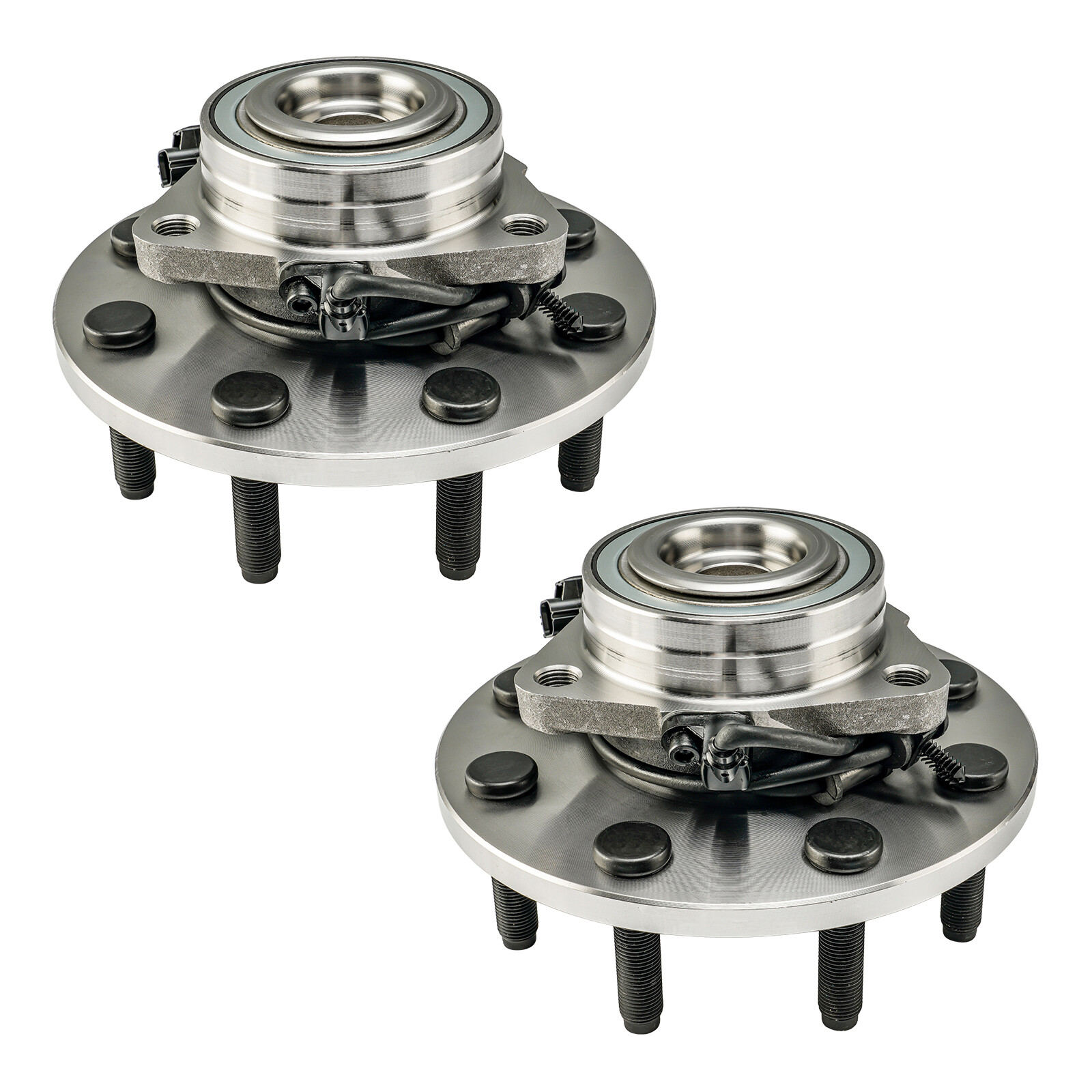 Pair Front Wheel Hub Bearing Assembly For 2003-2005 Dodge Ram 2500/Ram 3500 RWD