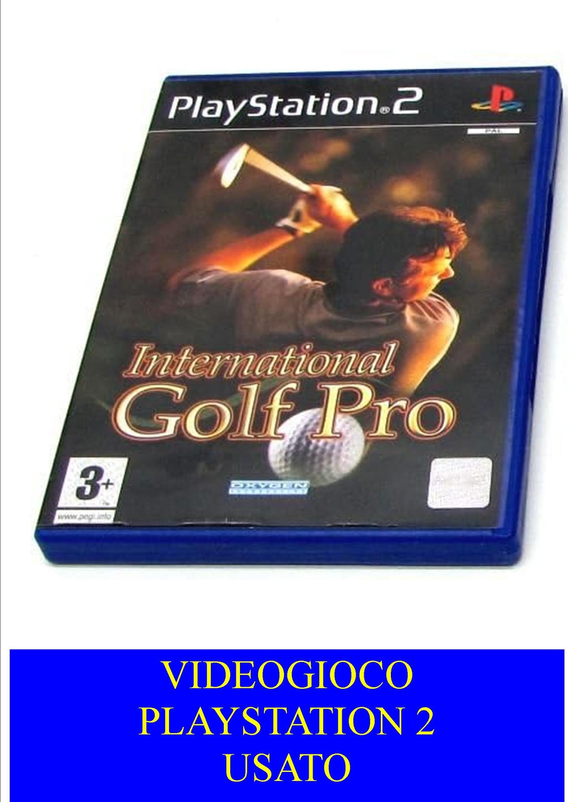 INTERNATIONAL GOLF PRO PS2 - USATO  DOCUMENTARIO